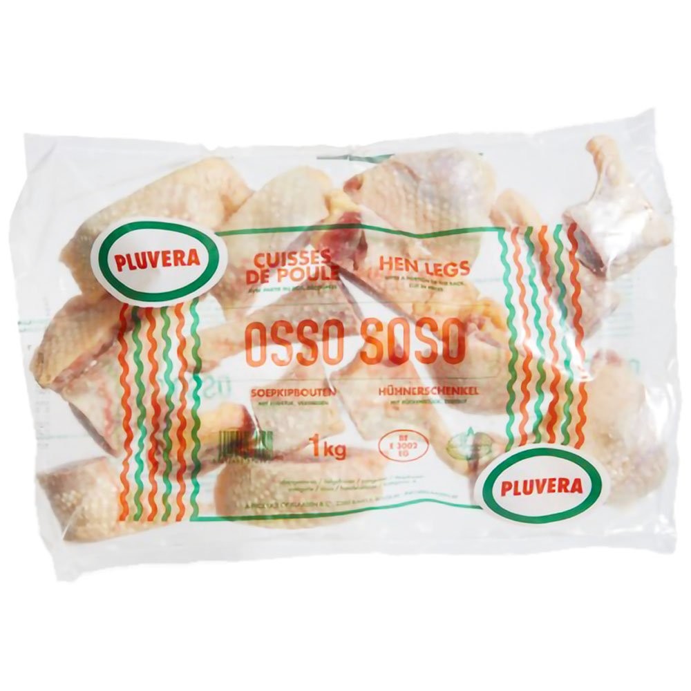 Strong* Chicken Halal Pluvera - Pieces Osso Sosso 10 x 1 kg.