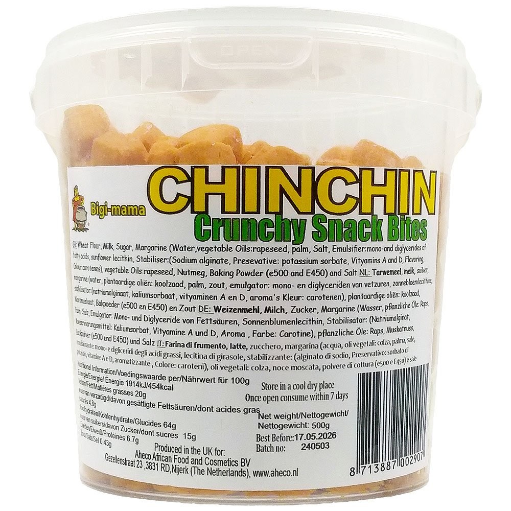 Chin Chin Sweet Biscuits Bigi Mama Bucket 10 x 500 gr.