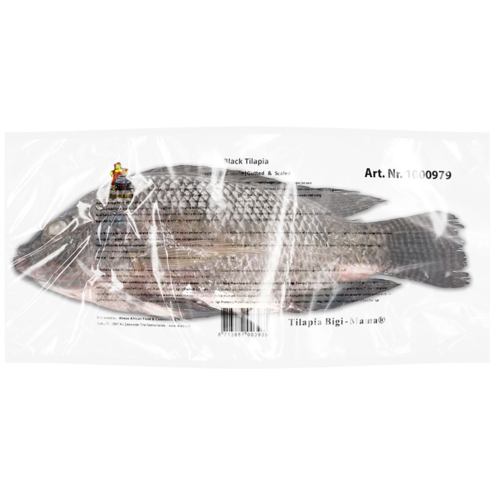 Tilapia* Black - Bigi Mama 800/1000 G/S IWP 1 x 4 kg.
