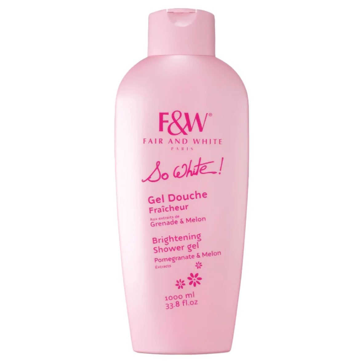 So White! F&W Brightening Shower Gel 1000 ml.