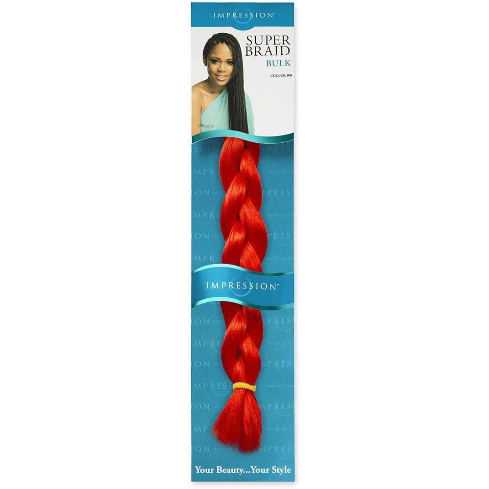 Impression Super Braid Colour Red.