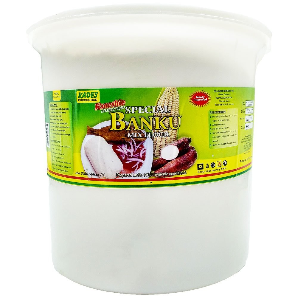 Banku Mix Kaneshie Bucket 1 x 7 kg.