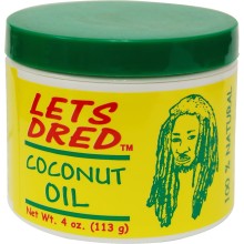 Lets Dred Coconut Oil 4 oz.