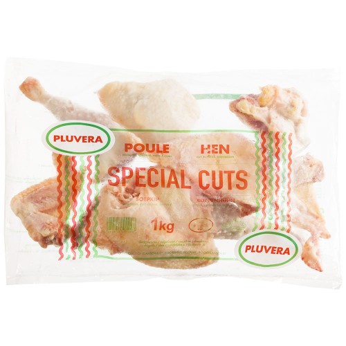 Strong* Chicken Halal Pluvera - Special Cuts 10 x 1 kg.