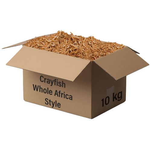 Crayfish Whole Sun Dried - Bulk 1 x 10 kg.
