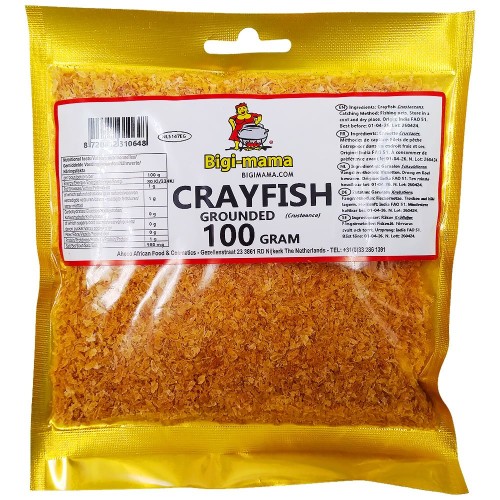 Crayfish Grounded African Style - Bigi Mama 10 x 100 gr.