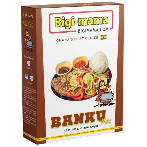Banku Mix - Ghana's First Choice Bigi Mama 12 x 800 gr.