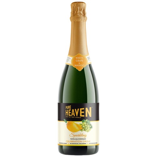 Pure Heaven Sparkling Drink Mango - 12 x 75 cl.