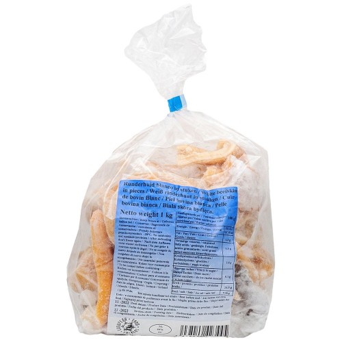 Cowskin* - White/Raw Blue Label 8 x 1 kg.
