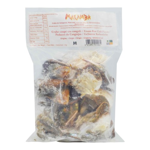 Crab* Cut 12 x 1 kg. { Madagascar } Medium.