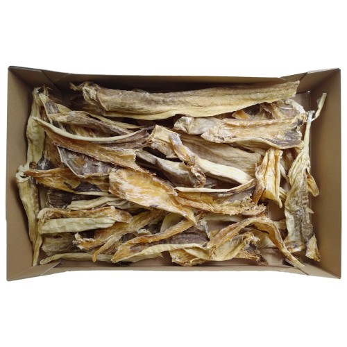 Stockfish Real Cod Bellies Bulk per 1 kg.