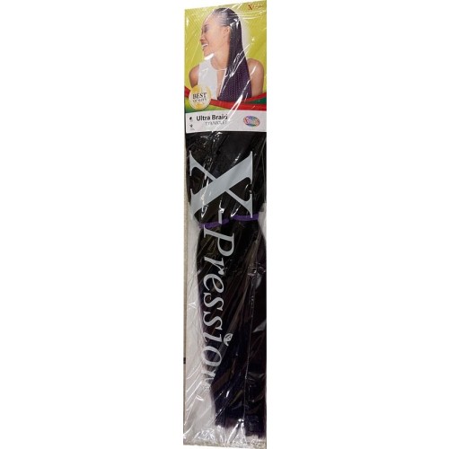 X-Pression Ultra Braid Colour T1B/Violet.