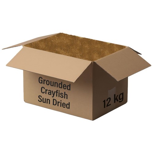 Crayfish Grounded Sun Dried - Bulk 1 x 12 kg.