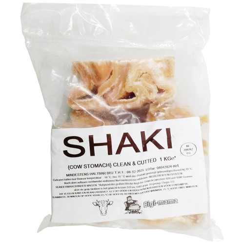 Cow Stomach* Shaki, Cut - Bigi Mama 12 x 1 kg.