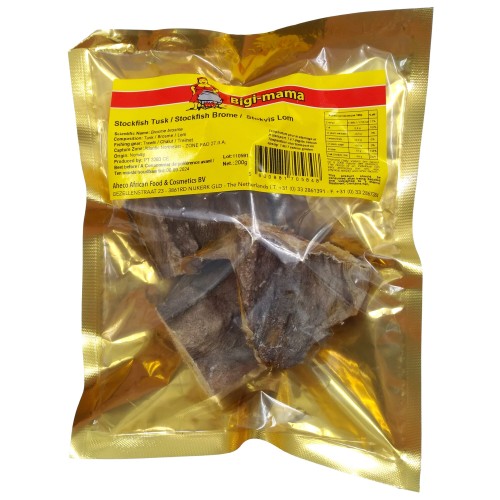 Stockfish Tusk Steaks - Bigi Mama 20 x 200 gr.