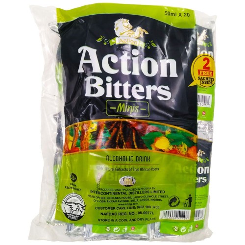 Action Bitters 120 x 50 ml.