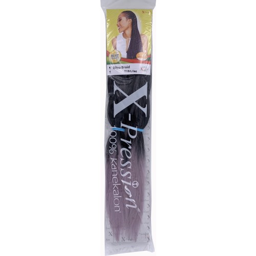 X-Pression Ultra Braid Colour T1B/Lilac.