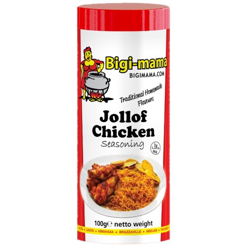 Jollof Chicken Seasoning Powder Bigi Mama 12 x 100 gr.