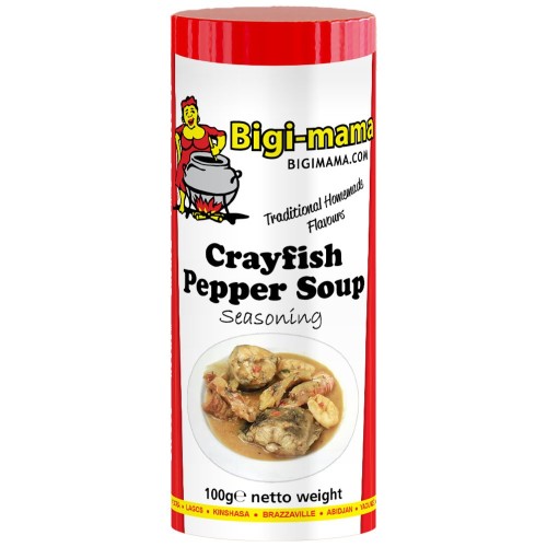 Crayfish Pepper Soup Seasoning Powder Bigi Mama 12 x 100 gr.