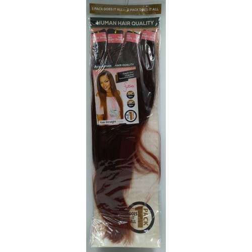 Darling Yaki Straight Human Hair Quality 18/24'' T1/35.
