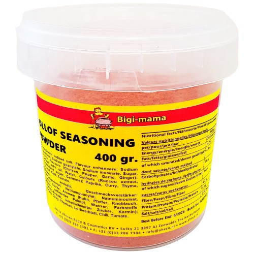 Jollof Classic Seasoning Powder Jar 1 x 400 gr.