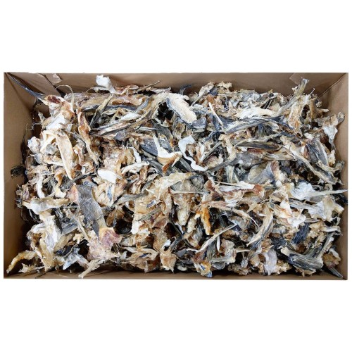 Stockfish Real Cod Cuts B Bulk per 1 kg.