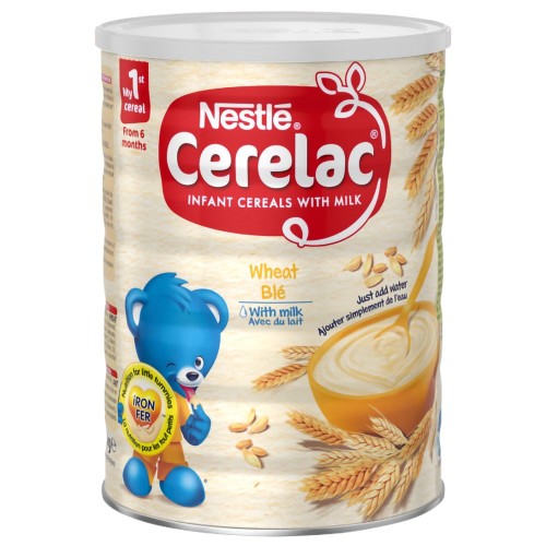 Cerelac Wheat & Milk 12 x 1 kg.