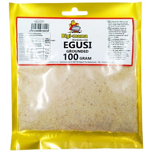 Egusi Grounded - Bigi Mama 20 x 100 gr.
