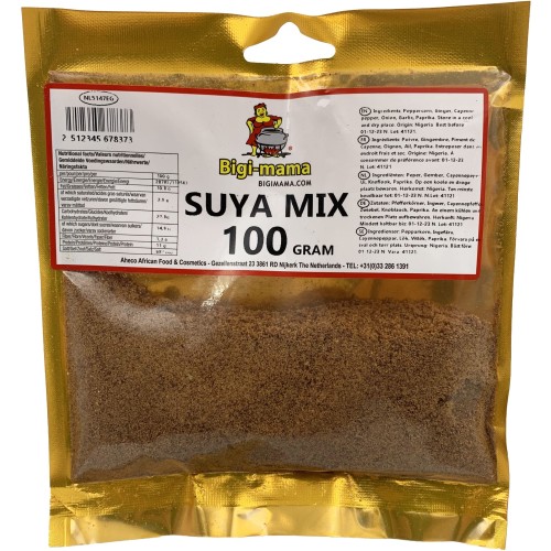 Suya Mix Seasoning - Bigi Mama 20 x 100 gr.