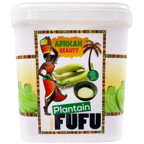 Fufu Plantain African Beauty Bucket 1 x 4 kg.