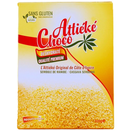Attieke Sec Choco Côte d'Ivoire 20 x 500 gr.
