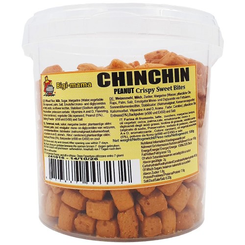Chin Chin Peanut Biscuits Bigi Mama Bucket 10 x 500 gr.
