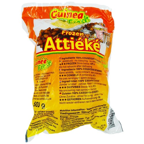 Attieke* Frozen - Guinéa Fresh 20 x 500 gr.