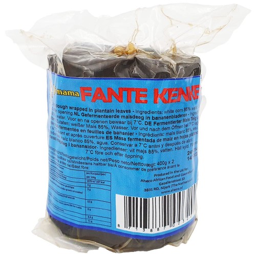 Fanti Kenkey Vacuum Packed Bigi Mama 12 x 600 gr.