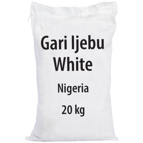 Gari Ijebu White Nigeria Bulk 1 x 20 kg.