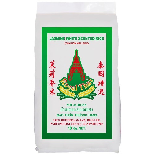 Rice Thai Jasmine Perfumed Royal Thai 18 kg.