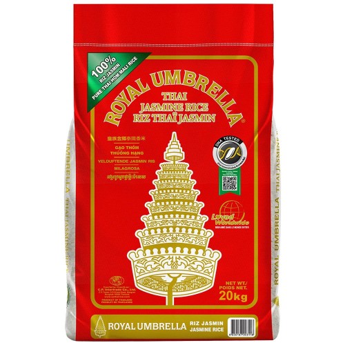Rice Thai Jasmine Perfumed Royal Umbrella 20 kg.