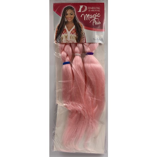 Darling Magic Plus T Braid Pre-Streched Colour TPink.