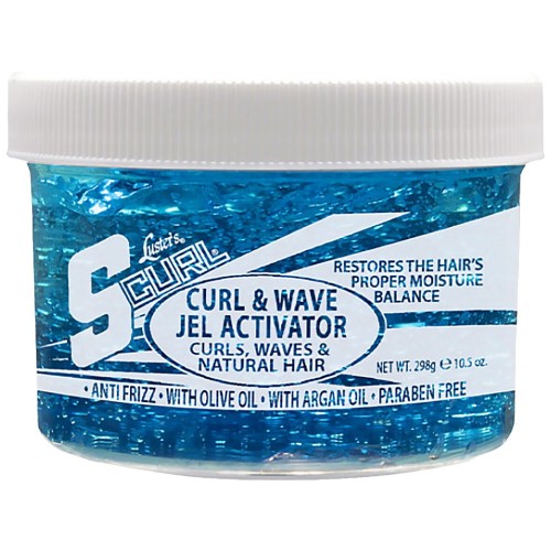 S-Curl Wave Gel Wave Gel Activator Blue 10.5 oz.