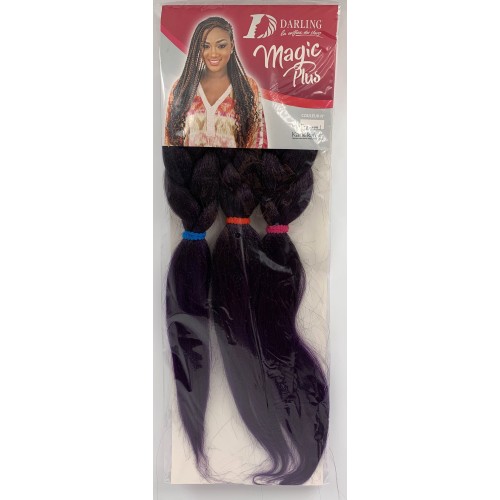 Darling Magic Plus T Braid Pre-Streched Colour T2/Purple.