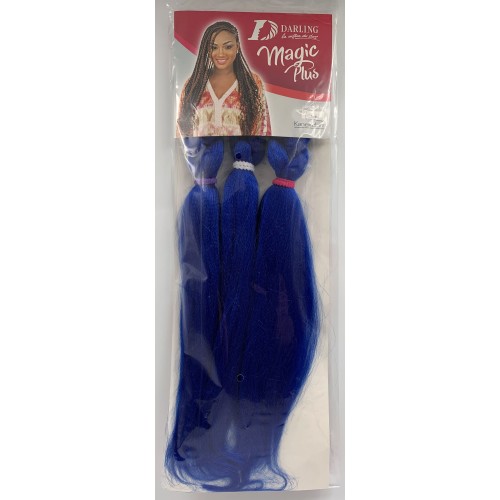 Darling Magic Plus T Braid Pre-Streched Colour TBlue.