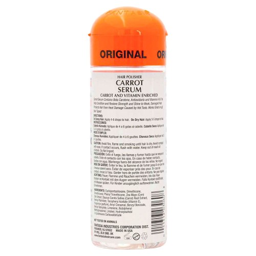 IC Fantasia Hair Polisher Carrot Growth Serum - Orange 6 oz