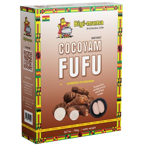 Fufu Cocoyam - Bigi Mama 12 x 700 gr.
