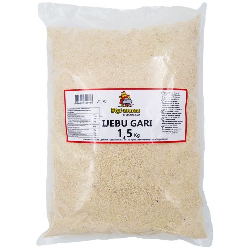 Gari Ijebu White Bigi Mama 6 x 1.5 kg.
